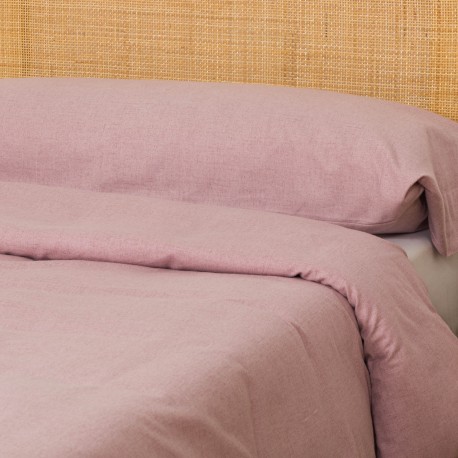 Copripiumino flanella tinta unita