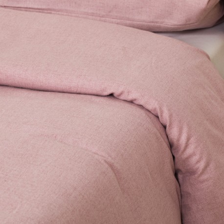 Copripiumino flanella tinta unita