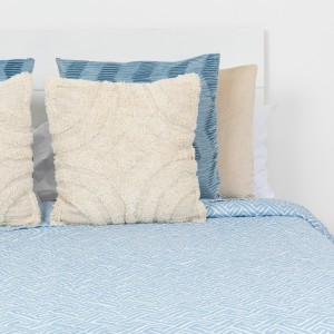 Copriletto bouti  Abel indaco 2