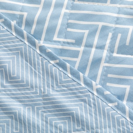 Copriletto bouti  Abel indaco