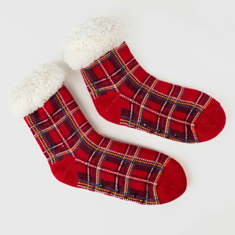 Calzini donna Nicolas rosso