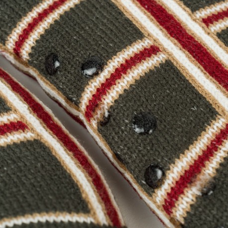 Calzini uomo Cuadro Nelby verde militare