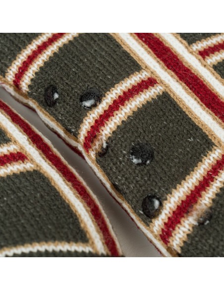 Calzini uomo Cuadro Nelby verde militare