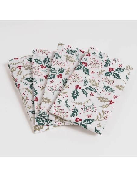 Set di 4 tovaglioli Holly