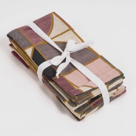 Set di 4 tovaglioli Monterrey