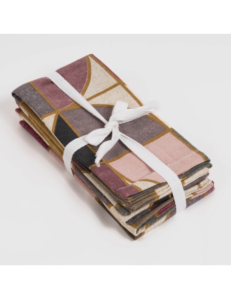 Set di 4 tovaglioli Monterrey