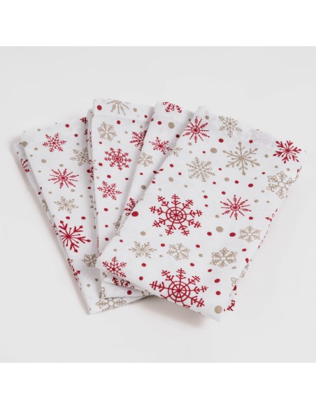 Set di 4 tovaglioli Winter
