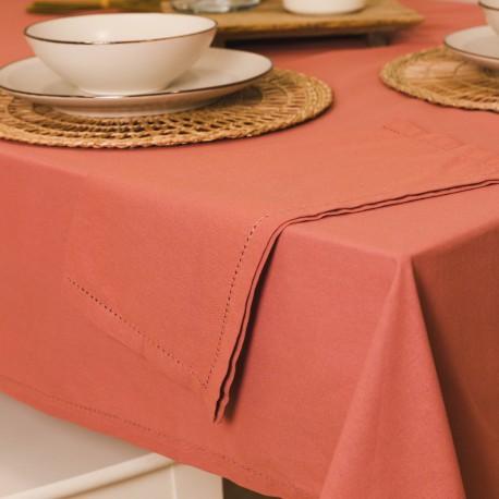 Tovaglia in cotone tinta unita
