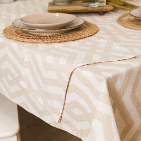 Set di 4 tovaglioli Nela ocra