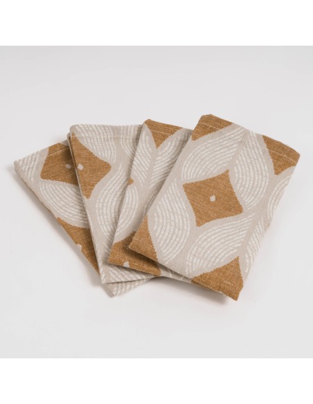 Set di 4 tovaglioli Cabot