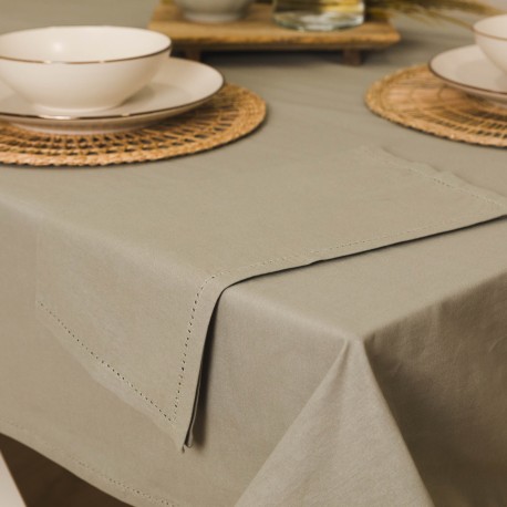 Set di 4 tovaglioli tinta unita