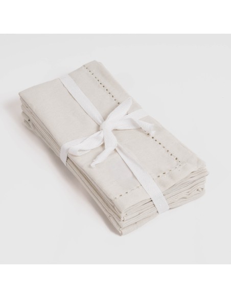 Set di 4 tovaglioli tinta unita Set di 4 tovaglioli tinta unita