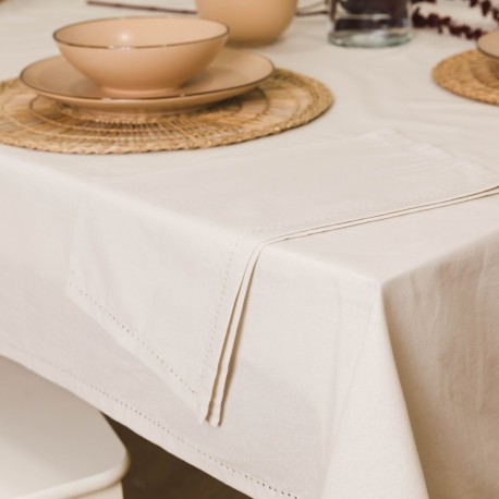 Set di 4 tovaglioli tinta unita