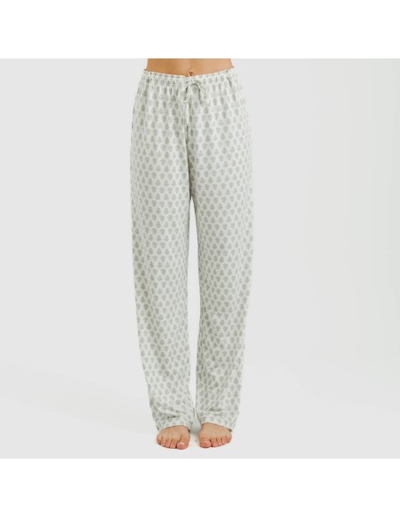 Pigiama lungo soft Remo verde Pigiama lungo soft Remo verde