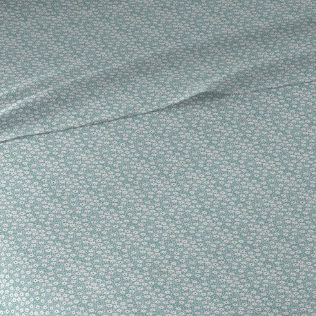 Set di lenzuola cotone Maddy verde tiffany