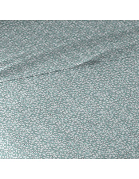 Set di lenzuola cotone Maddy verde tiffany
