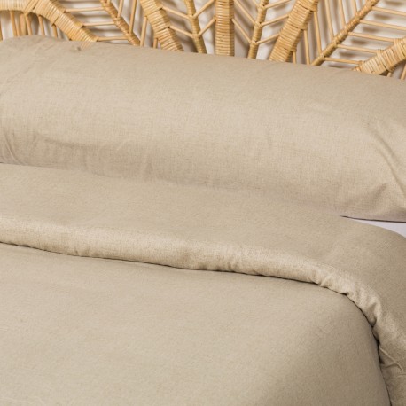 Copripiumino flanella tinta unita