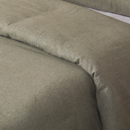 Copripiumino flanella tinta unita