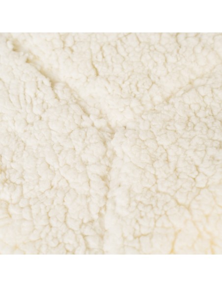 Coperta velvet sherpa tinta unita