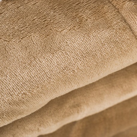 Coperta velvet sherpa tinta unita