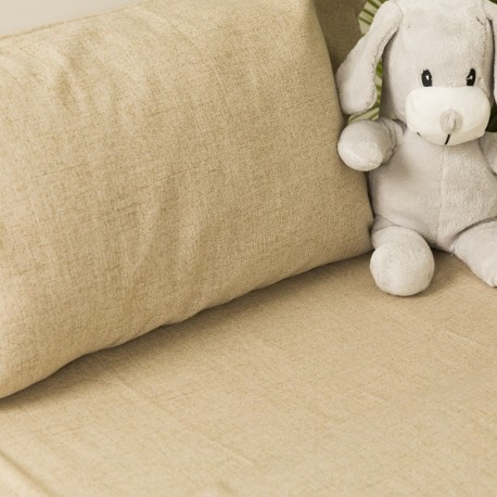 Set di lenzuola flanella tinta unita culla