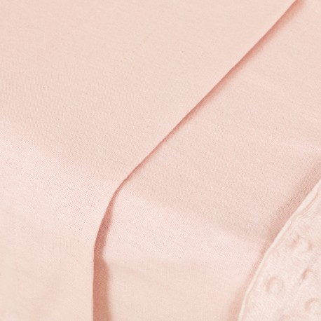 Set di lenzuola flanella tinta unita culla