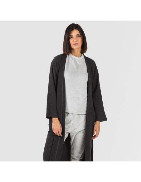 Accappatoio a nido d'ape tinta unita Accappatoio a nido d'ape tinta unita