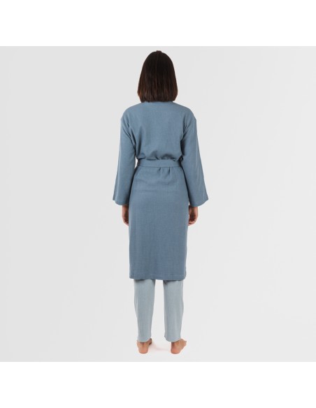 Accappatoio a nido d'ape tinta unita Accappatoio a nido d'ape tinta unita