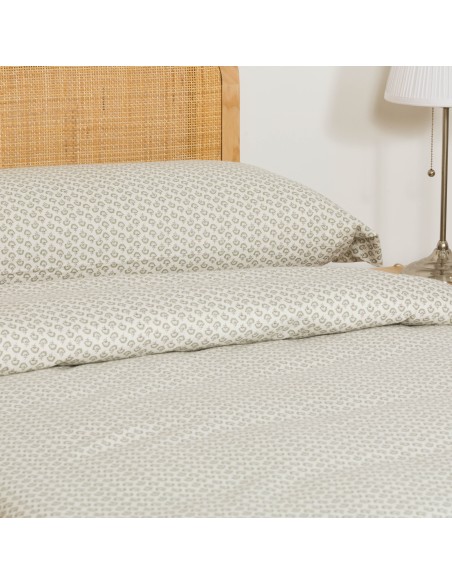 Copripiumino flanella Diana verde tiffany Copripiumino flanella Diana verde tiffany