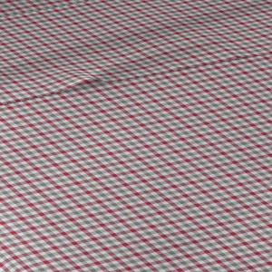 Set di lenzuola cotone Adam verde - rosso 2