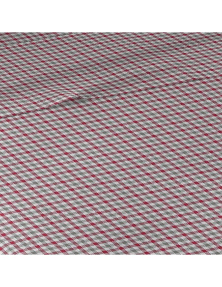 Set di lenzuola cotone Adam verde - rosso Set di lenzuola cotone Adam verde - rosso