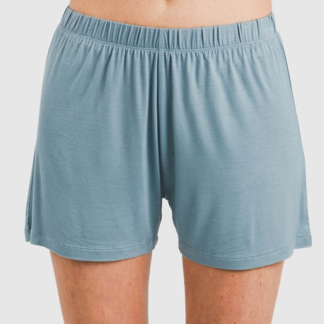 Pigiama corto canotta viscosa tinta unita