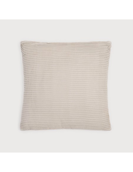 Cuscino quadrato New Ondas scamosciato 50x50 - federa + imbottitura Cuscino quadrato New Ondas scamosciato 50x50 - federa + imbottitura