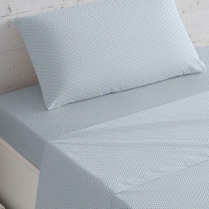 Set di lenzuola cotone Sassy indaco 2