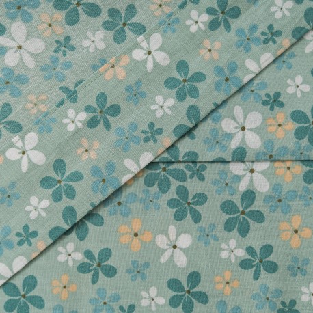 Set di lenzuola cotone Martinuca blu acqua culla