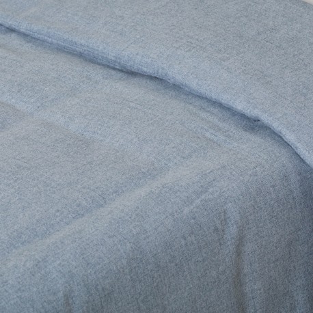 Copripiumino flanella tinta unita