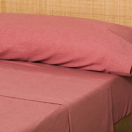 Set di lenzuola flanella tinta unita