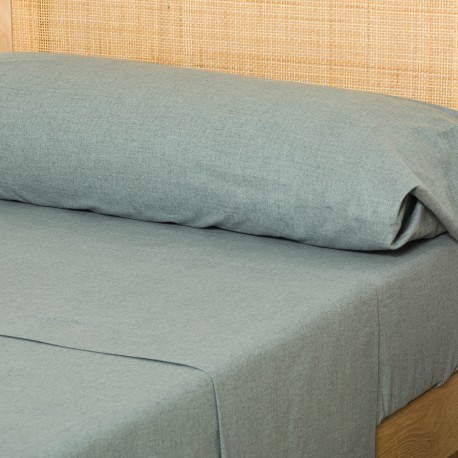 Set di lenzuola flanella tinta unita