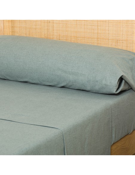 Set di lenzuola flanella tinta unita