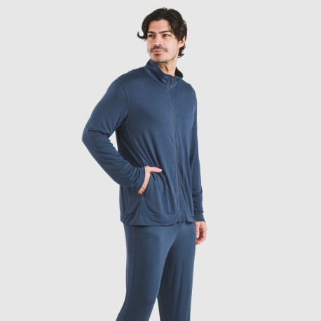 Felpa viscosa uomo tinta unita