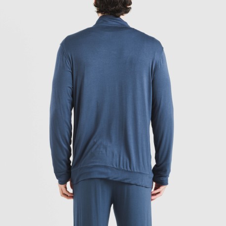 Felpa viscosa uomo tinta unita