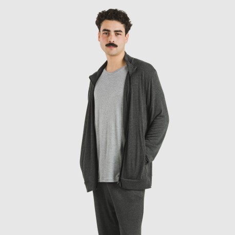 Felpa viscosa uomo tinta unita