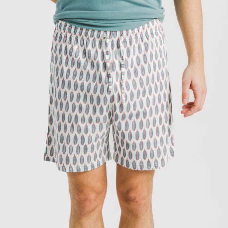 Pigiama corto cotone uomo Arpani verde veronese