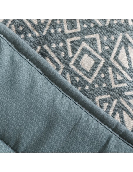 Copriletto jacquard ciniglia Tiberio New verde veronese - 120gr Copriletto jacquard ciniglia Tiberio New verde veronese - 120gr