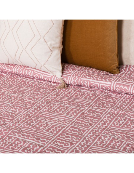 Copriletto bouti Vinuesa malva Copriletto bouti Vinuesa malva