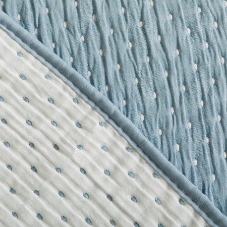 Copriletto doppio tessuto jacquard Punto