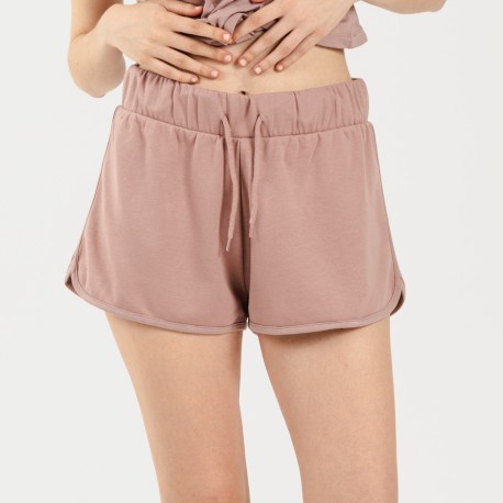 Set sportivo corto donna malva