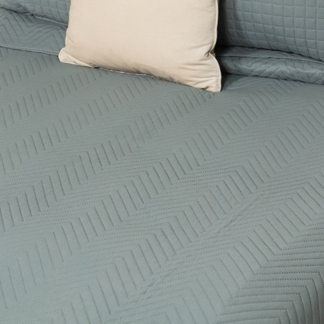 Copriletto bouti tinta unita