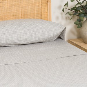Set di lenzuola cotone Oniria verde
