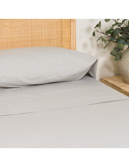 Set di lenzuola cotone Oniria verde